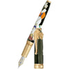 David Oscarson Lord Ganesha Fountain Pen - Mossy Black-Pen Boutique Ltd