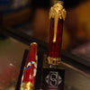 David Oscarson Lord Ganesha Rollerball Pen - Ruby Red-Pen Boutique Ltd