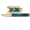 David Oscarson Marriage of the Waters Fountain Pen - Teal-Pen Boutique Ltd