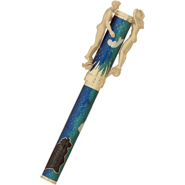 David Oscarson Marriage of the Waters Rollerball Pen - Teal-Pen Boutique Ltd
