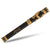 David Oscarson Black Water Dragon Rollerball Pen - Opaque Onyx Black Hard Enamel with Gold Vermeil-Pen Boutique Ltd