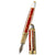 David Oscarson Trellis Fountain Pen - Limited Edition - Red & White/18k YG Vermeil-Pen Boutique Ltd