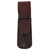 Yak Leather Premium Leather One Pen Pouch with Flap Brown-Pen Boutique Ltd