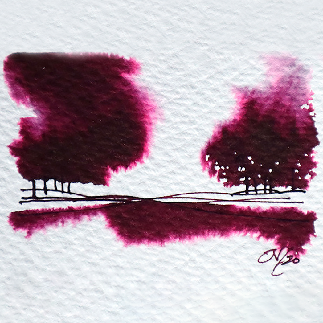 Diamine Ink Bottle - Writer's Blood - 30ml-Pen Boutique Ltd