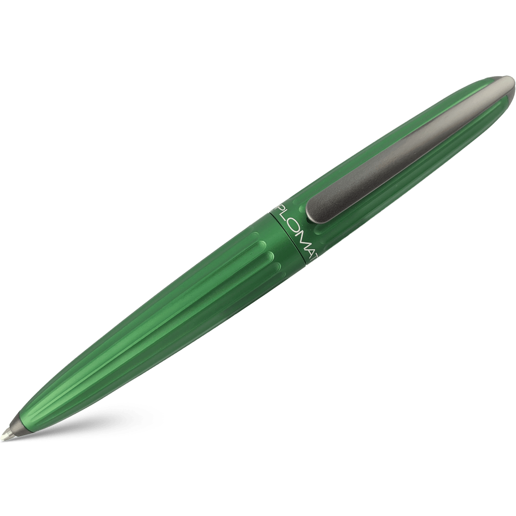 Diplomat Aero Ballpoint Pen - Green-Pen Boutique Ltd