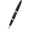 Diplomat Aero Fountain Pen - Stripes Black-Pen Boutique Ltd