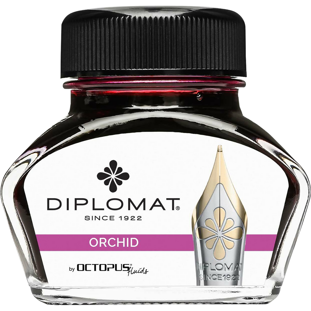 Diplomat Ink Bottle - Orchid - 30 ml-Pen Boutique Ltd