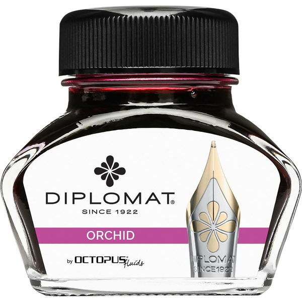 Diplomat Ink Bottle - Orchid - 30 ml-Pen Boutique Ltd