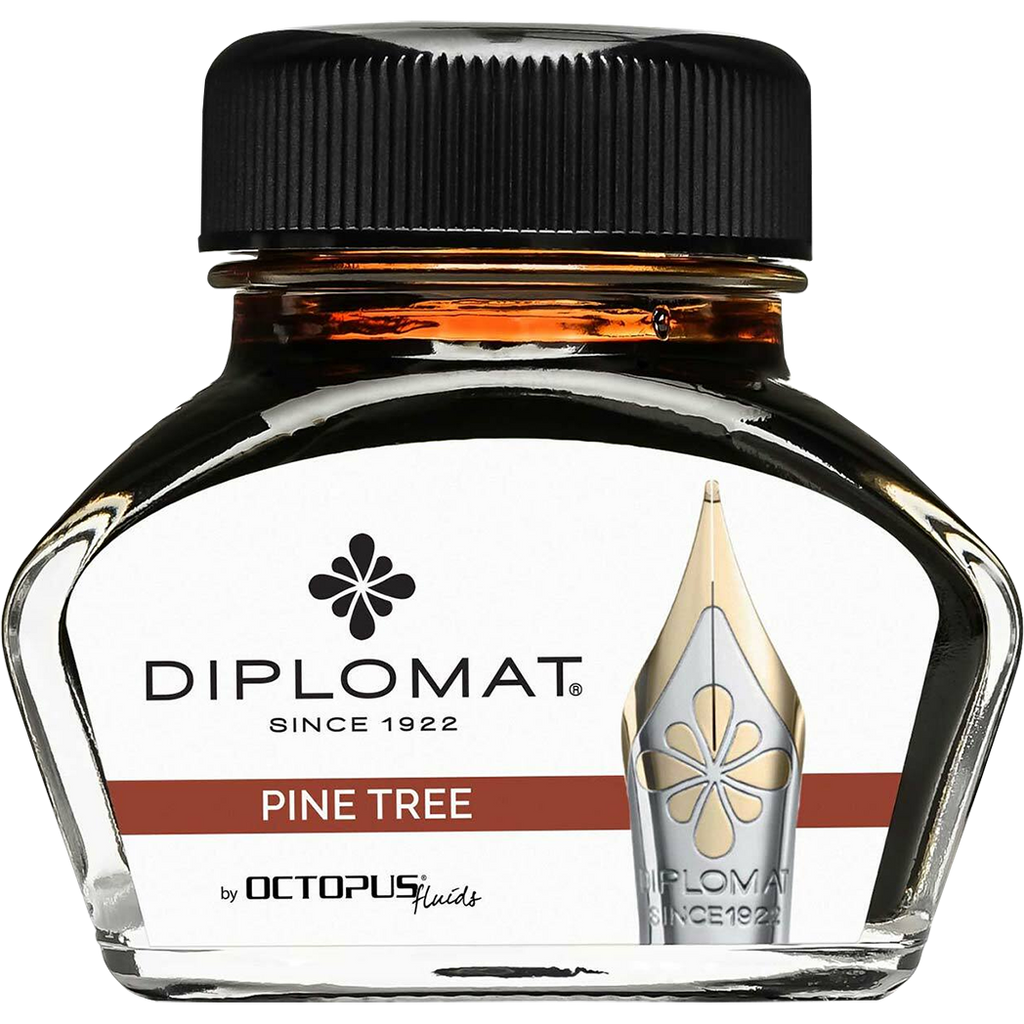 Diplomat Ink Bottle - Pine Tree - 30 ml-Pen Boutique Ltd