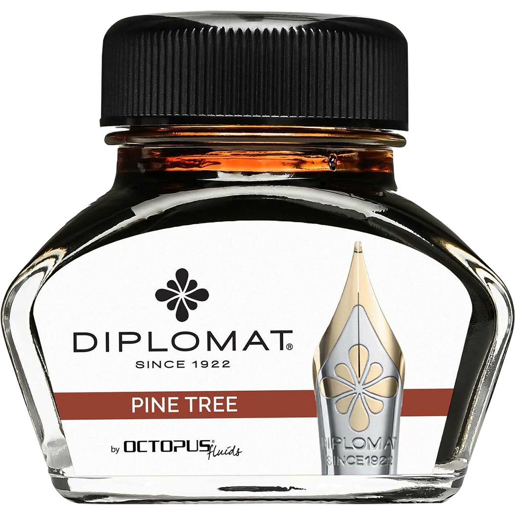 Diplomat Ink Bottle - Pine Tree - 30 ml-Pen Boutique Ltd