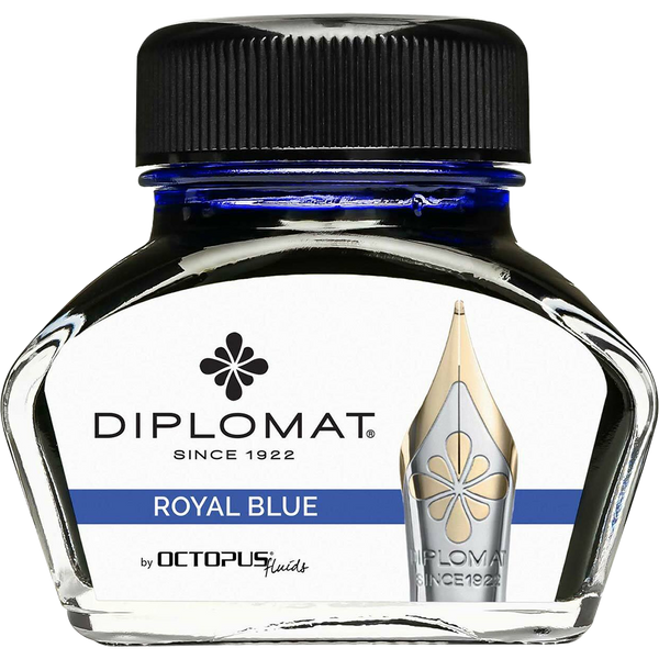 Diplomat Ink Bottle - Royal Blue - 30 ml-Pen Boutique Ltd