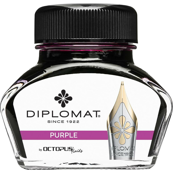 Diplomat Ink Bottle - Violet - 30 ml-Pen Boutique Ltd