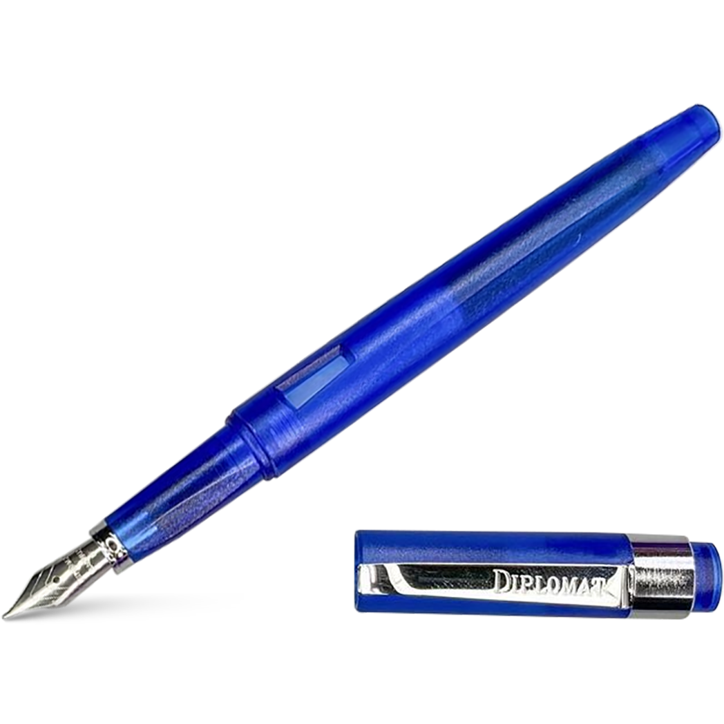 Diplomat Magnum Demo Fountain Pen - Blue-Pen Boutique Ltd