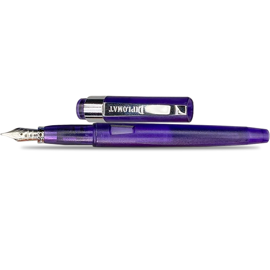 Diplomat Magnum Demo Fountain Pen - Purple-Pen Boutique Ltd
