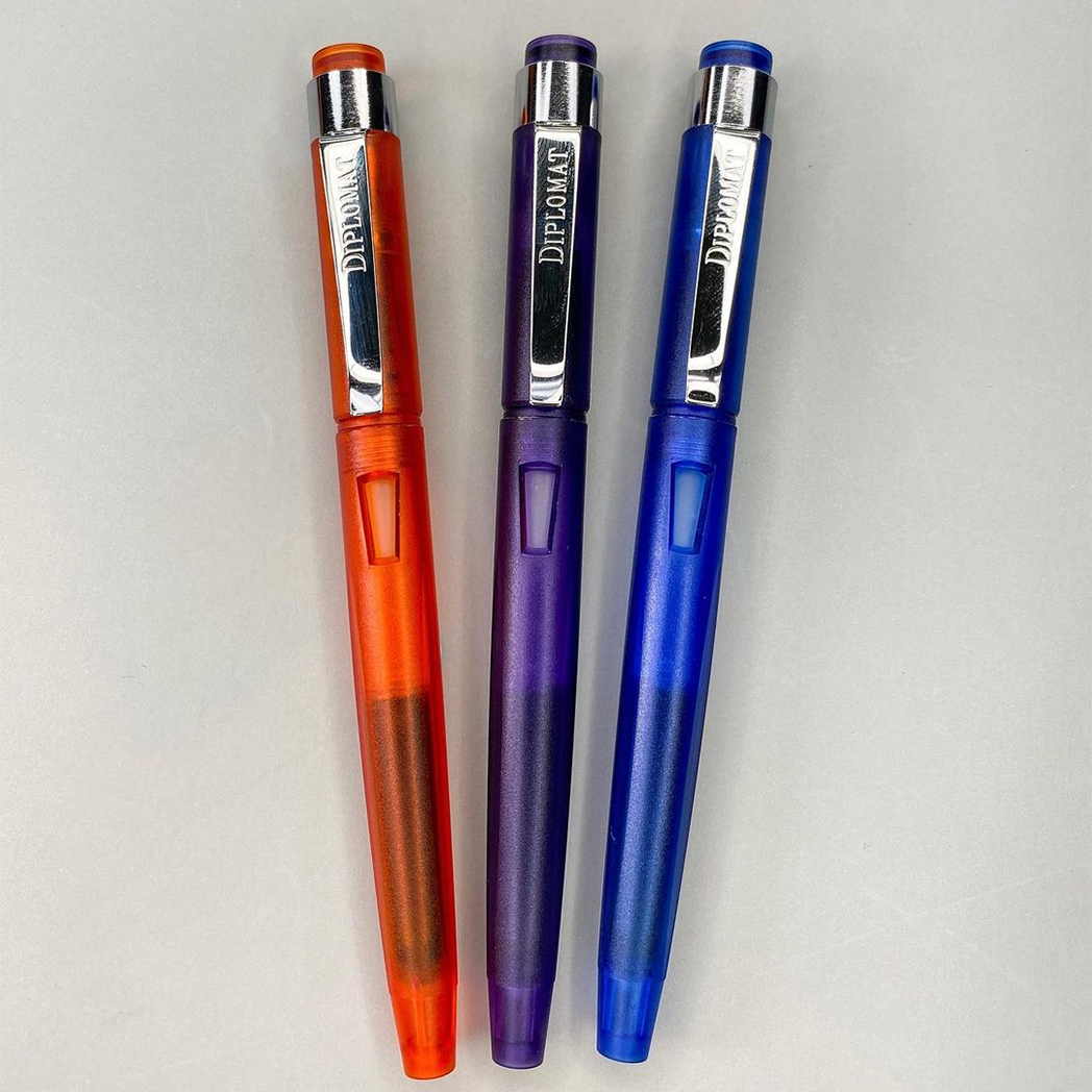 Diplomat Magnum Demo Fountain Pen - Purple-Pen Boutique Ltd