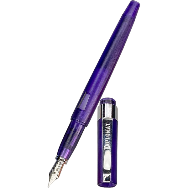 Diplomat Magnum Demo Fountain Pen - Purple-Pen Boutique Ltd