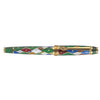 David Oscarson Harlequin Rollerball Pen - Emerald Green-Pen Boutique Ltd
