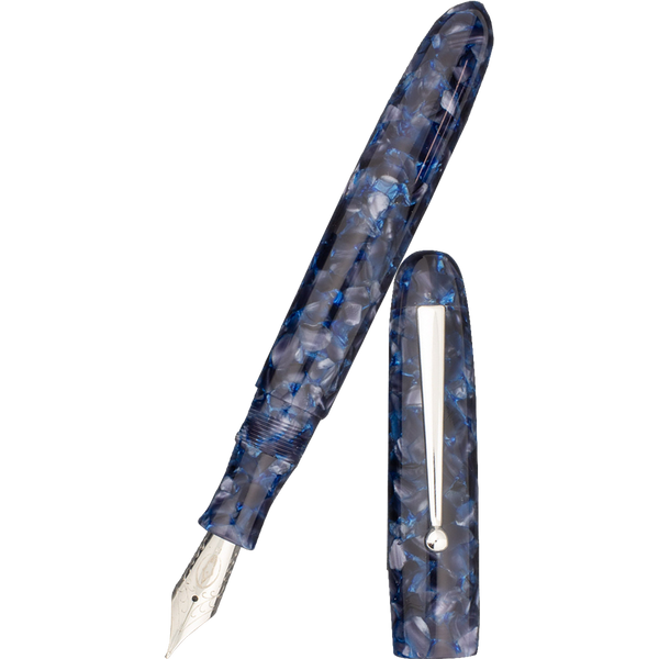 Edison Collier Fountain Pen - Nighthawk - Stainless Steel Nib-Pen Boutique Ltd
