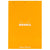 Rhodia Dot.Pad Rhodia Orange 80Sh Stapled 80G 8-1/4X11-3/4 | Matrice Points 5Mm-Pen Boutique Ltd