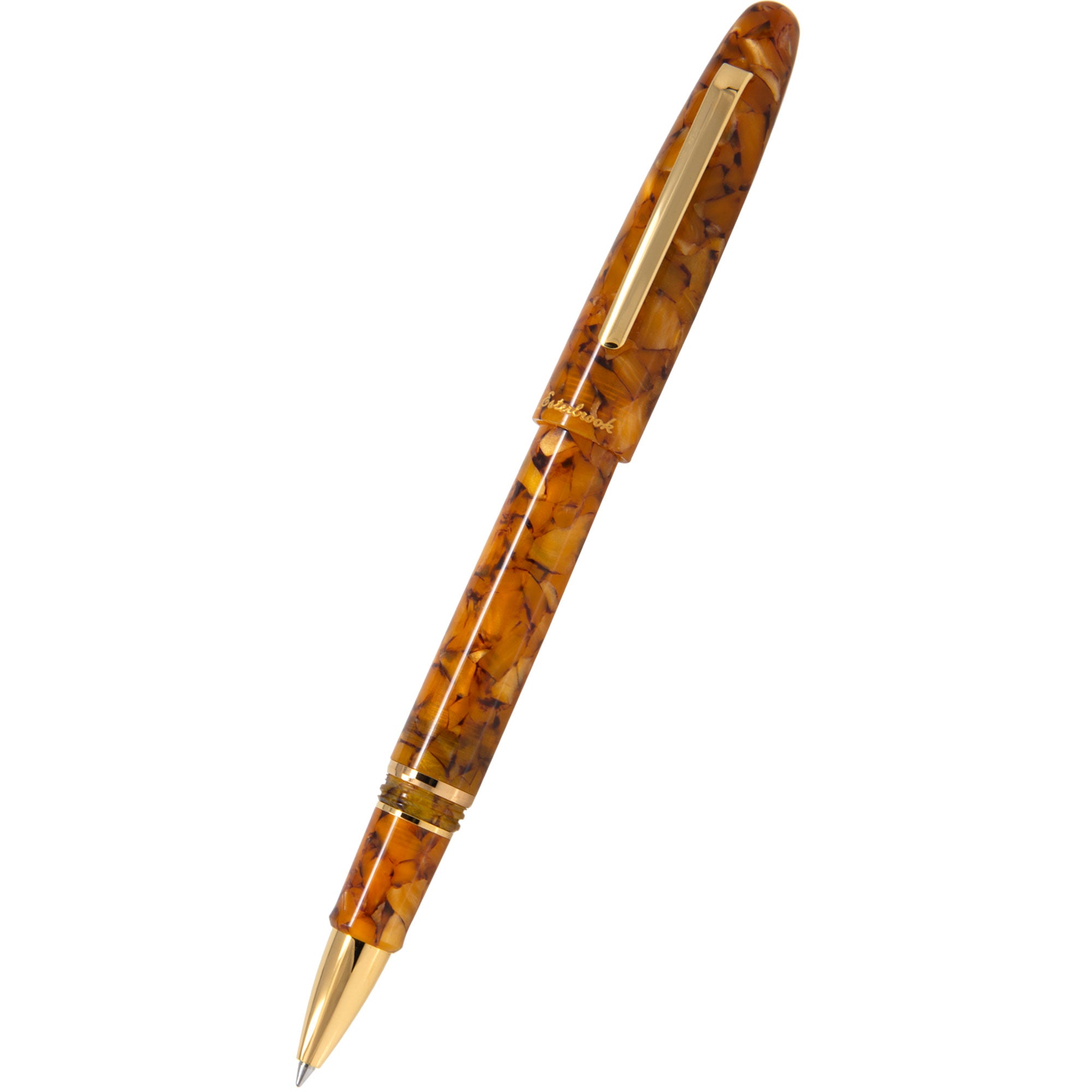 Esterbrook Estie Rollerball Pen - Honeycomb - Gold Trim-Pen Boutique Ltd