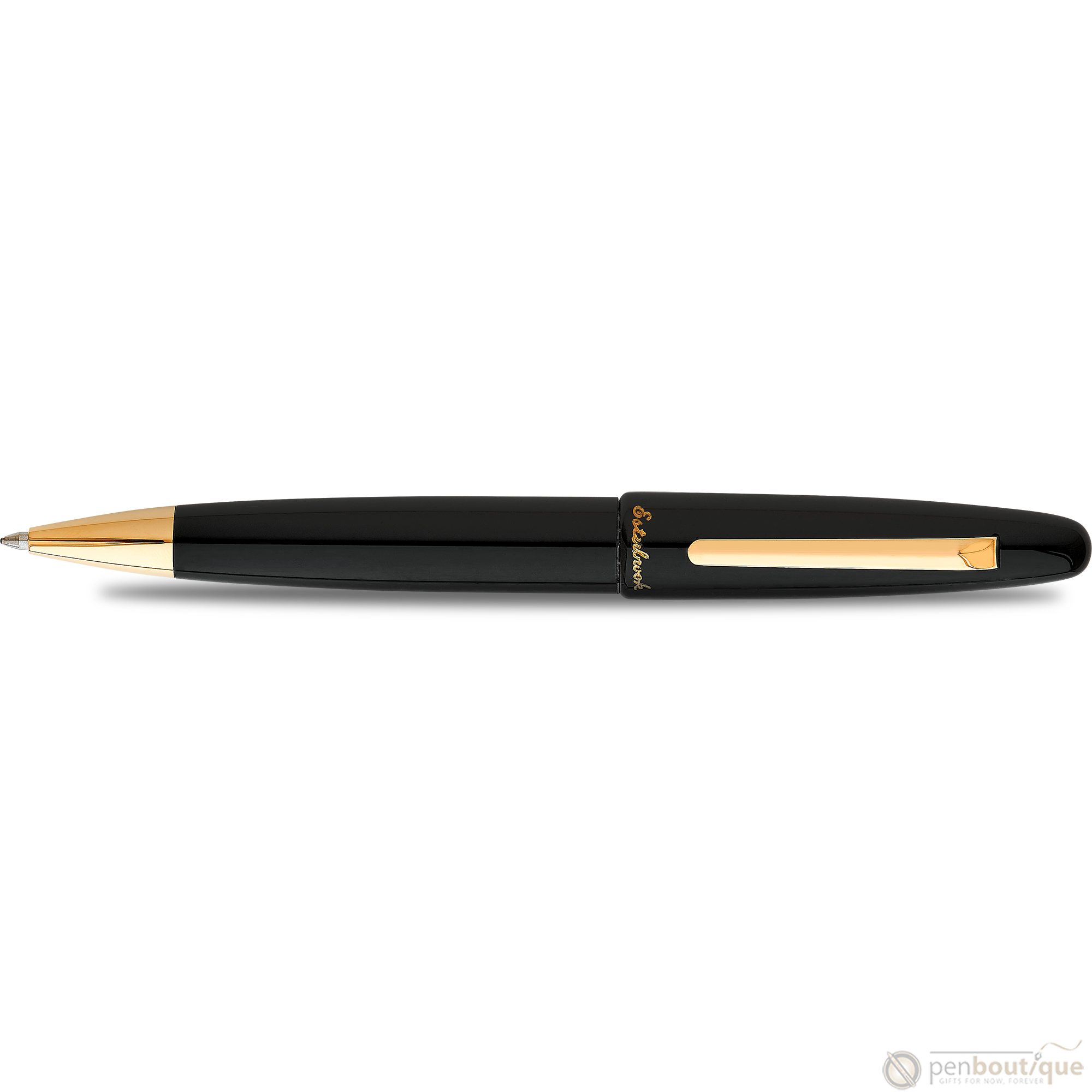 Esterbrook Estie Ballpoint Pen - Ebony - Gold Trim-Pen Boutique Ltd