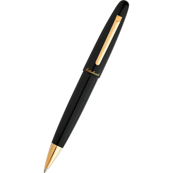 Esterbrook Estie Ballpoint Pen - Ebony - Gold Trim-Pen Boutique Ltd