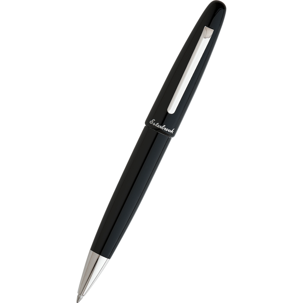 Esterbrook Estie Ballpoint Pen - Ebony - Palladium Trim-Pen Boutique Ltd