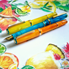 Esterbrook JR Pocket Fountain Pen - Paradise Orange Sunset-Pen Boutique Ltd