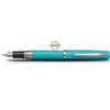 Platinum Procyon Fountain Pen - Turquoise Blue-Pen Boutique Ltd