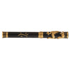 David Oscarson Black Water Dragon Rollerball Pen - Opaque Onyx Black Hard Enamel with Gold Vermeil-Pen Boutique Ltd
