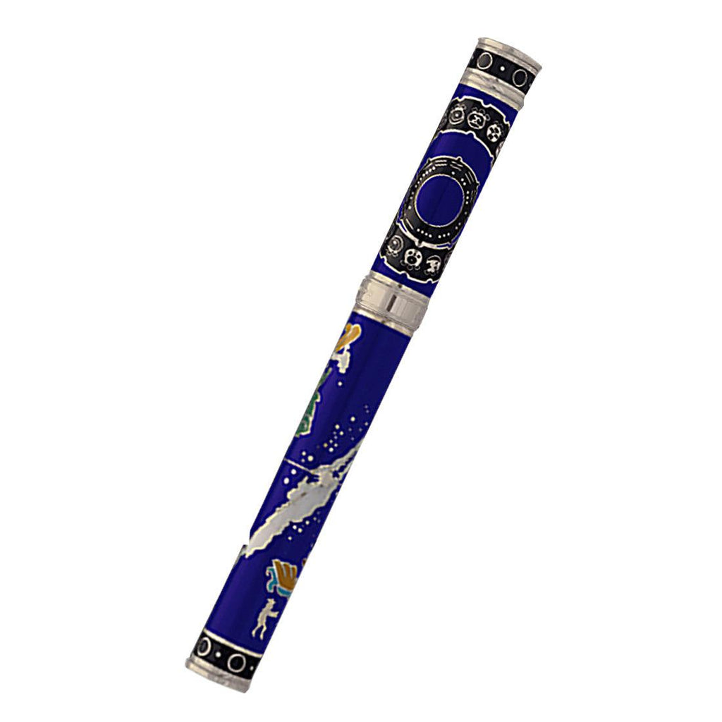 David Oscarson 2012 End of Days Rollerball Pen - Sapphire Blue-Pen Boutique Ltd