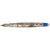 David Osarson Carl Linnaeus Fountain Pen - Royal Blue with Multi-Colored Translucent Hard Enamel-Pen Boutique Ltd
