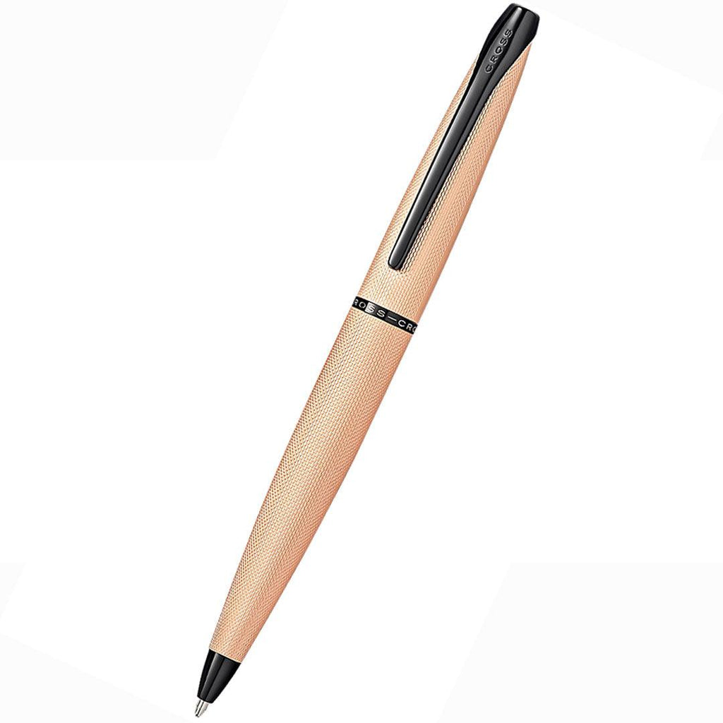 Cross ATX Ballpoint Pen - Brushed Rose Gold - Pen Boutique Ltd