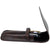 Yak Leather Premium Leather Two Pen Pouch with Flap Brown-Pen Boutique Ltd