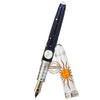 David Oscarson Celestial Fountain Pen - Limited Edition - White Blazing Saffron-Pen Boutique Ltd