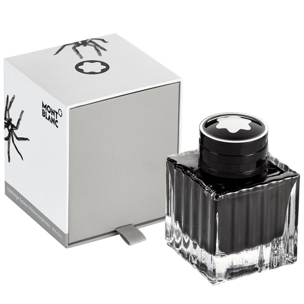 Montblanc Bottled Ink - Heritage - Spider - Web Grey - 50ml-Pen Boutique Ltd
