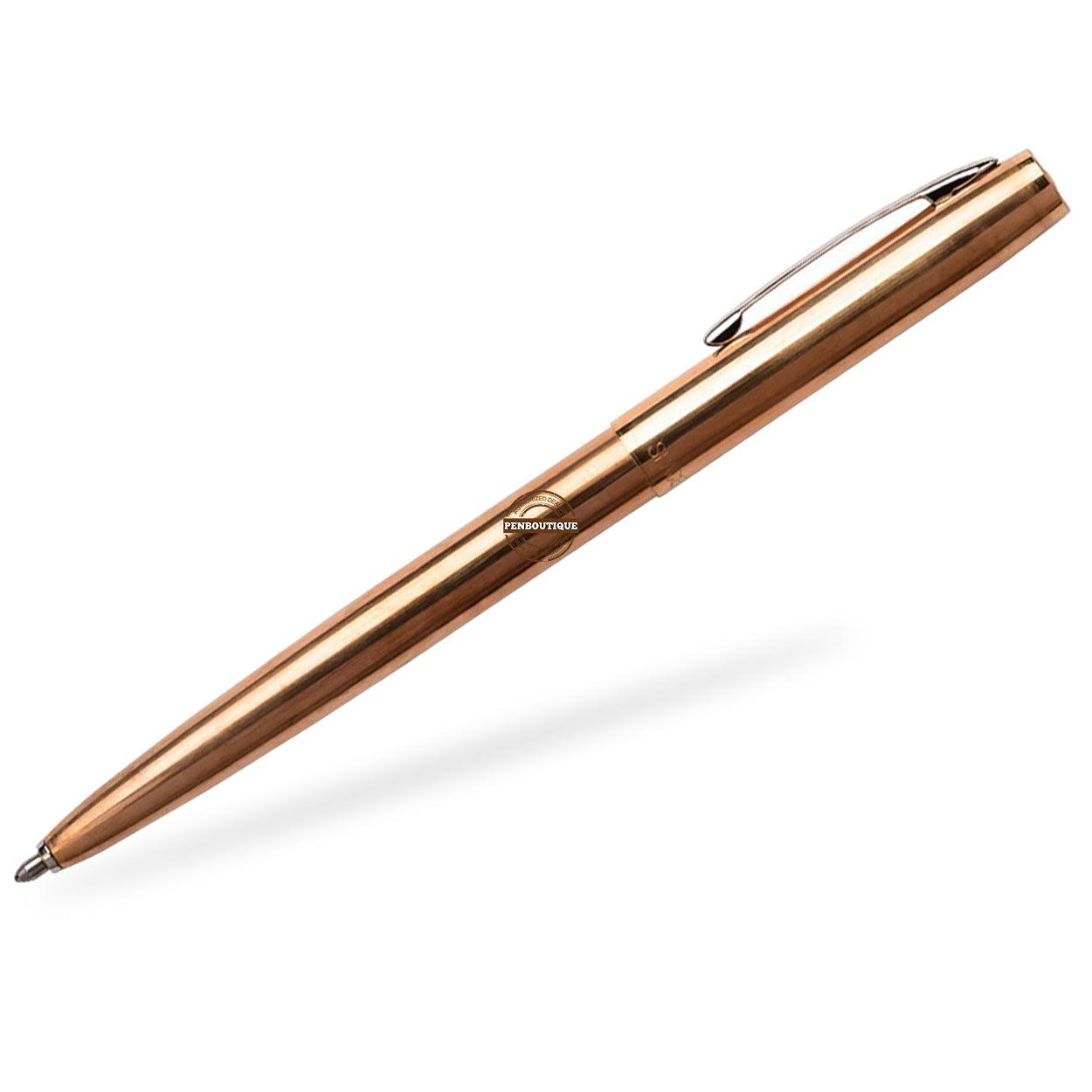 Fisher Space Pen M4 Cap-O-Matic Raw Brass Pen-Pen Boutique Ltd
