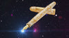 Penlux Masterpiece Grande Fountain Pen - Golden Crystal