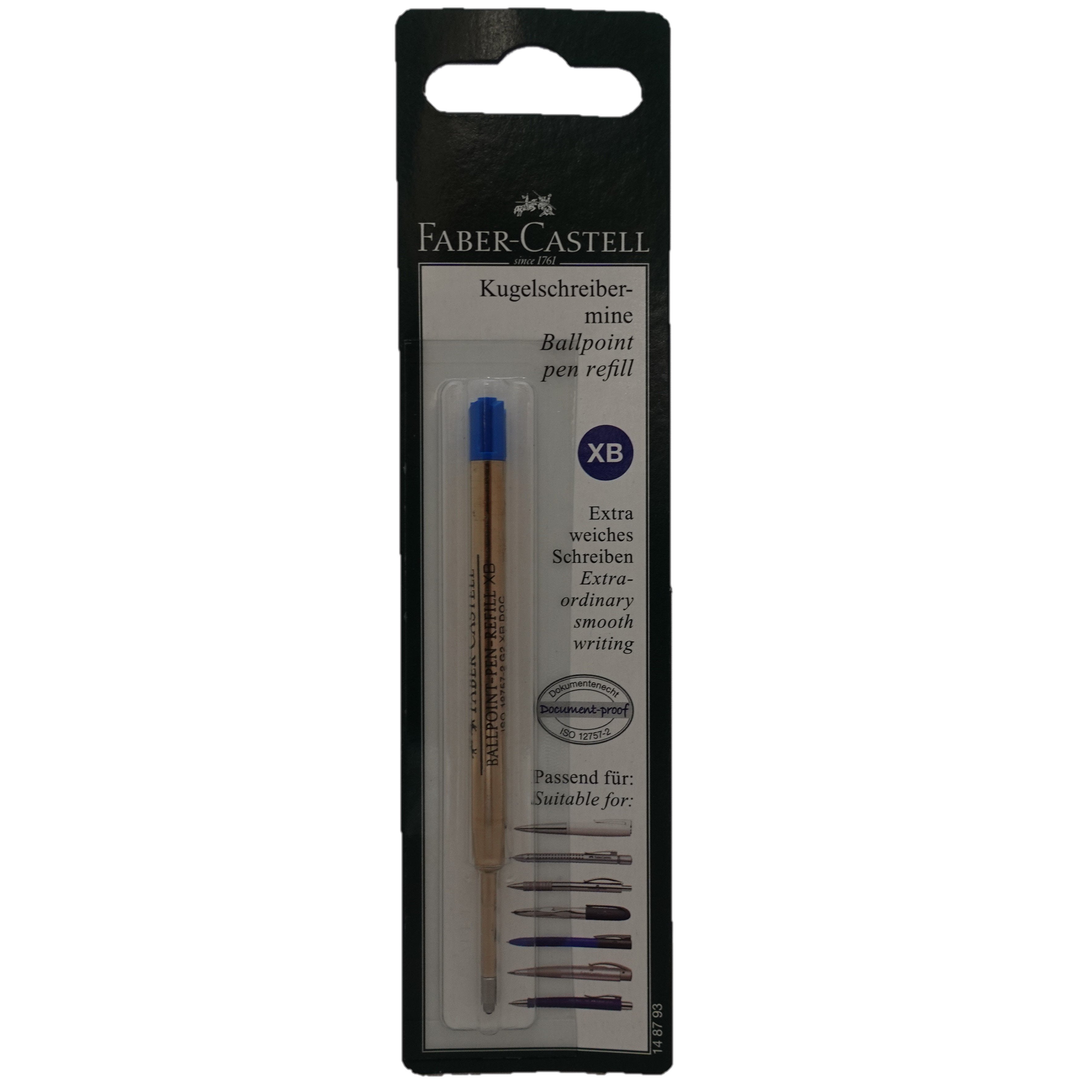 Faber-Castell Parker Style Ballpoint Refill Super Broad Blue