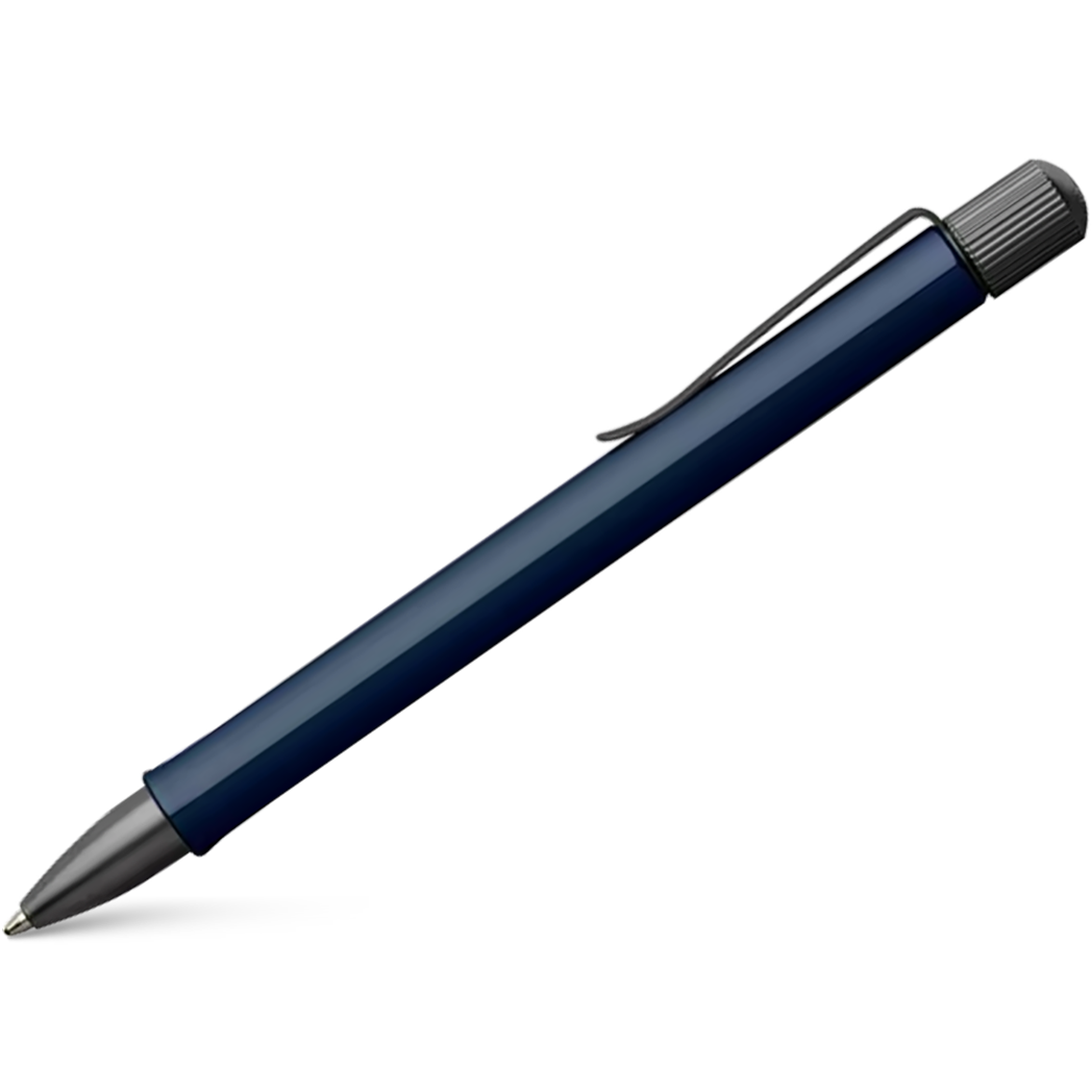 Faber-Castell Hexo Blue Fountain Pen - Fine