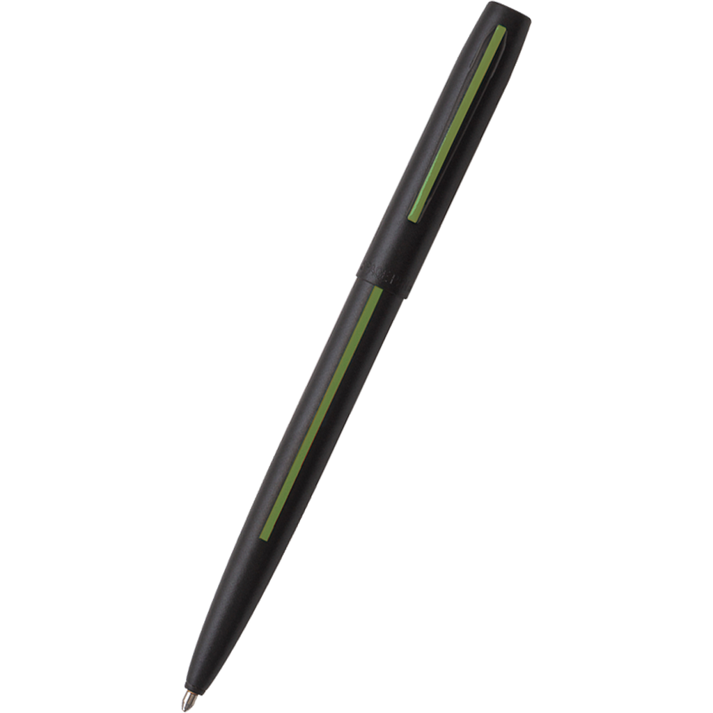 Fisher Space Cap-O-Matic Pen - Conservation Green Line Imprint-Pen Boutique Ltd