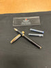 Sheaffer Sagaris Fountain Pen - Chrome Trim - Black-Pen Boutique Ltd