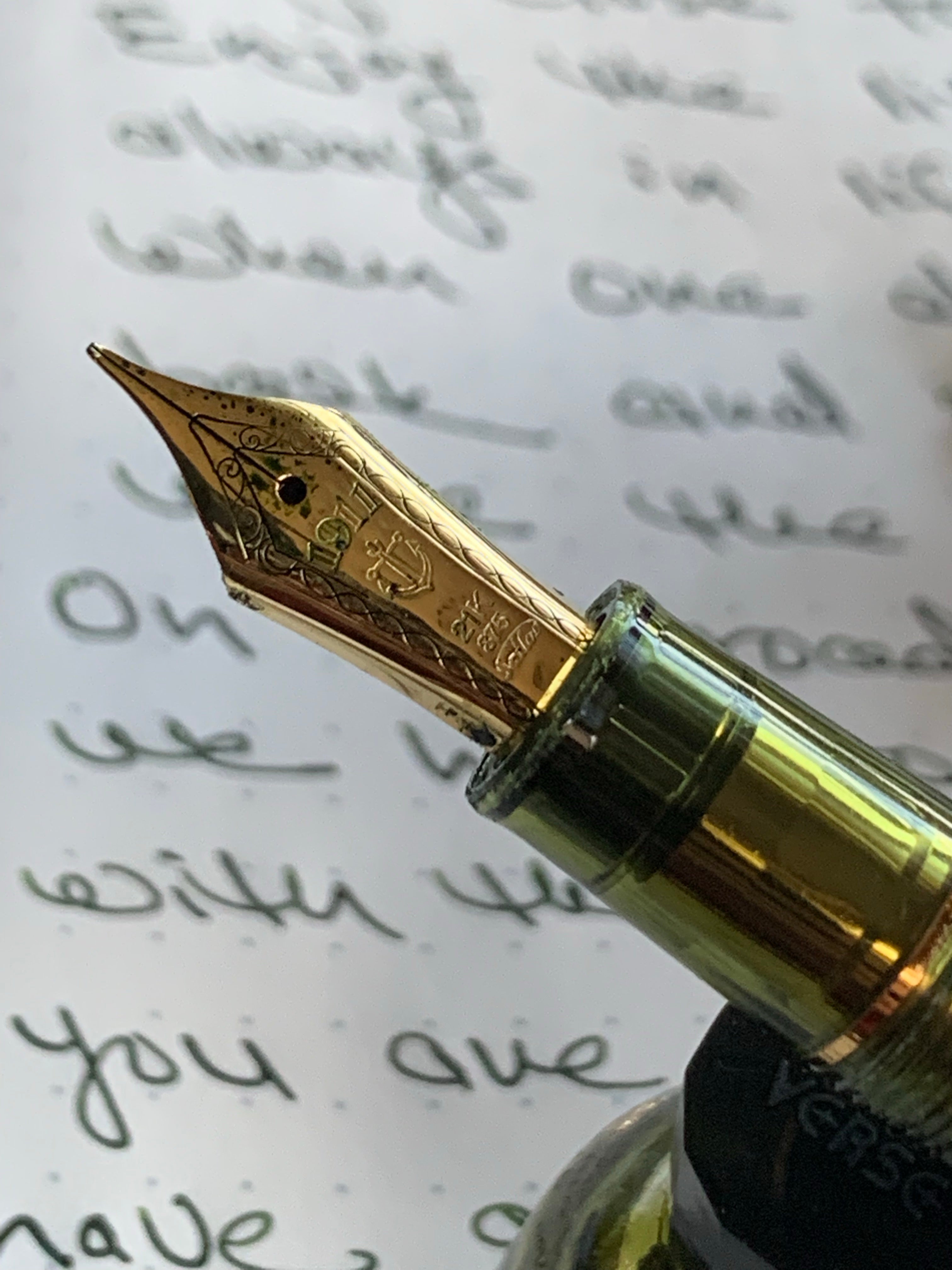 Sailor 1911L Fountain Pen - Kagero Green (Pen Boutique Exclusive)-Pen Boutique Ltd