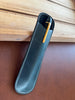 Pen Boutique Yak Leather Single Pen Sleeve - Dark Teal-Pen Boutique Ltd