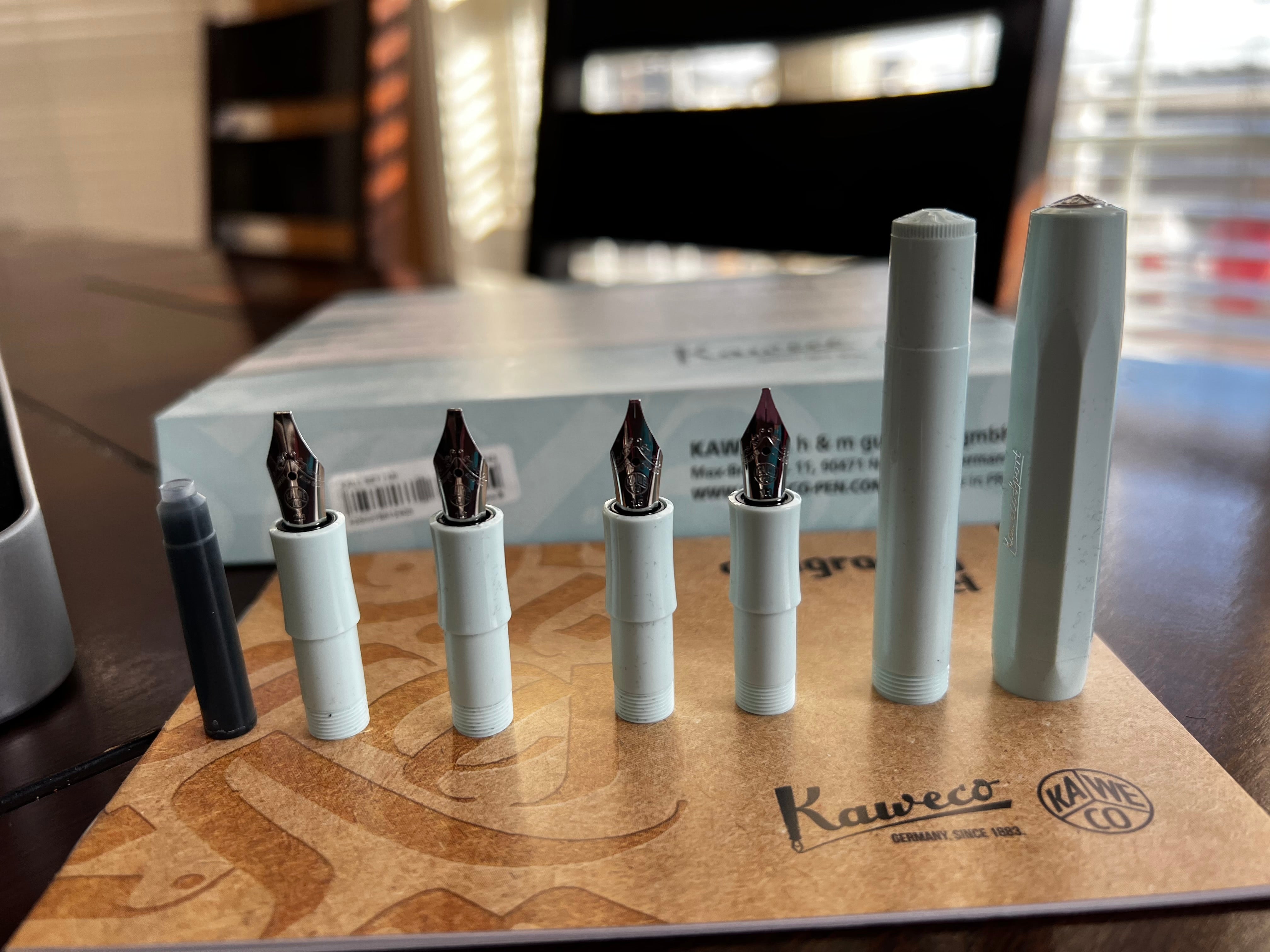 Kaweco Calligraphy Set - Mint (Deluxe)-Pen Boutique Ltd