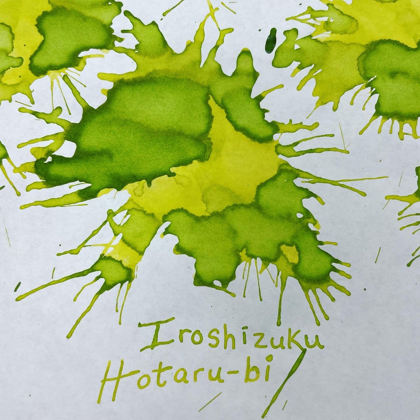 Pilot Iroshizuku Light of Fireflies (Hotaru-Bi) Ink Bottle-Pen Boutique Ltd