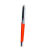S T Dupont Defi Millennium Silver/Matte Orange Rollerball Pen-Pen Boutique Ltd