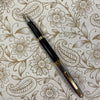 Sheaffer Sagaris Fountain Pen - Chrome Trim - Black-Pen Boutique Ltd
