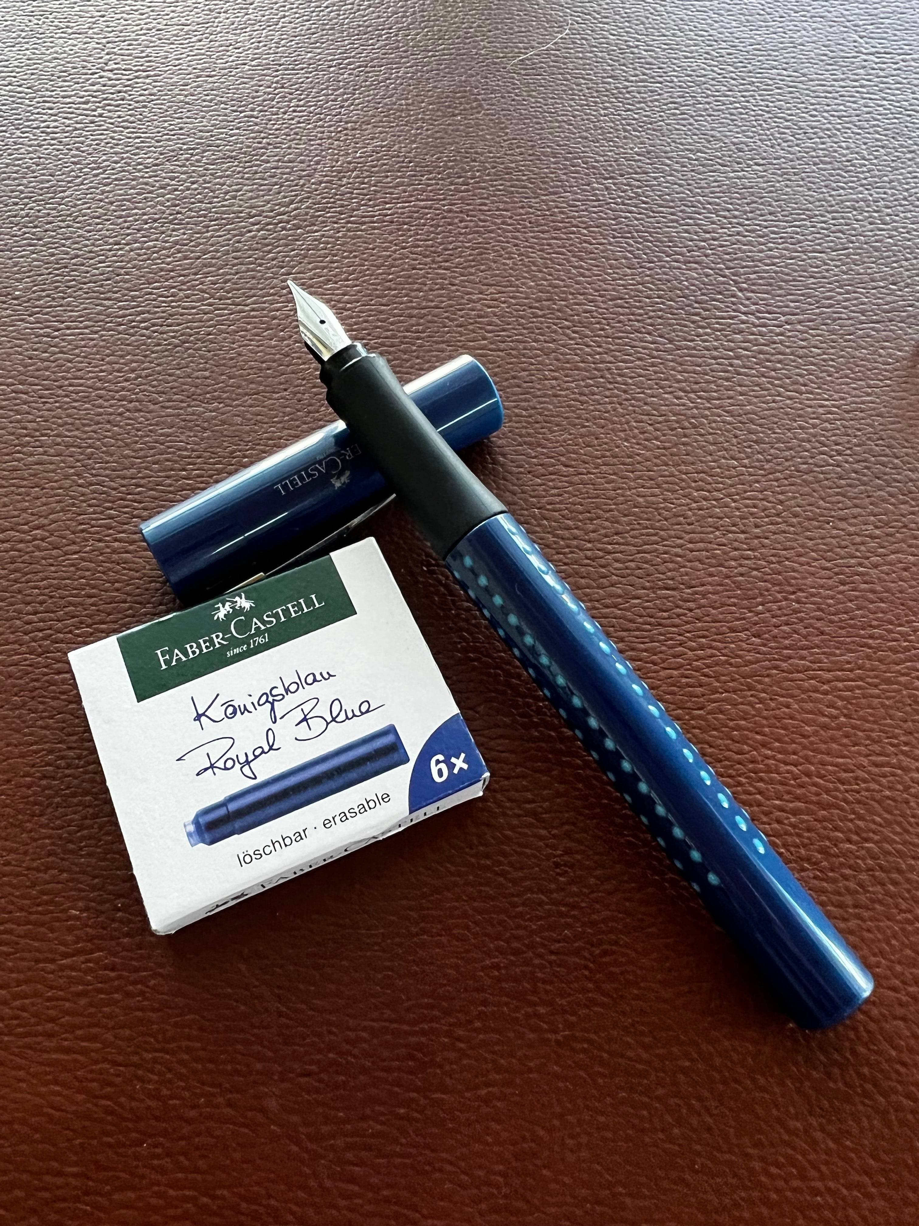 Faber-Castell Grip Set - Blue-Pen Boutique Ltd