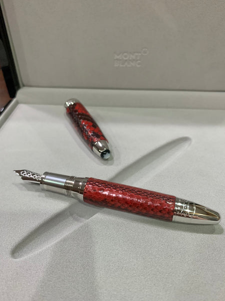 Montblanc Meisterstuck Fountain Pen - Great Masters - Python Leather-Pen Boutique Ltd